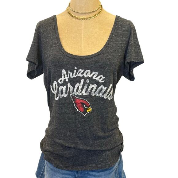 NFL ARIZONA CARDINALS Touch by Alyssa Milana Tee T-Shirt size XL gameday - Picture 1 of 7